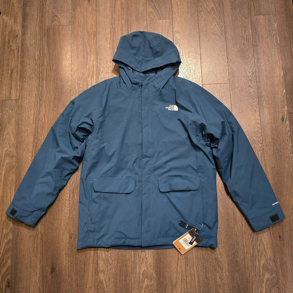 The North Face Men’s DryVent Mono Triclimate Jacket Midnight Petrol sz S